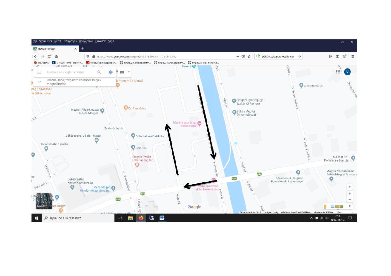 Martina Apartman Bekescsaba Buitenkant foto